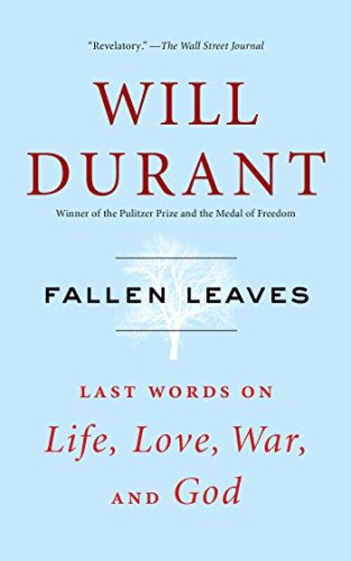 

Falleneavesast Words Onifeove War And God By Durant, Will - Paperback