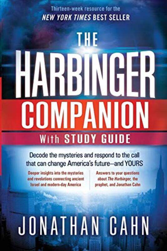 

Harbinger Companion With Study Guide The by Jonathan Cahn-Paperback