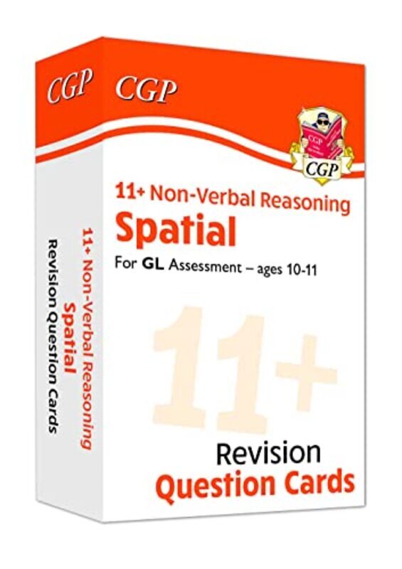 

11+ Gl Revision Question Cards: Non-Verbal Reasoning Spatial - Ages 10-11 By Cgp Books - Cgp Books Hardcover