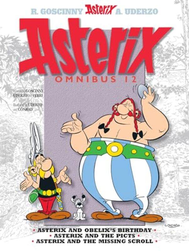 

Asterix Asterix Omnibus 12 by Rene GoscinnyJean-Yves FerriAlbert UderzoDidier Conrad-Paperback