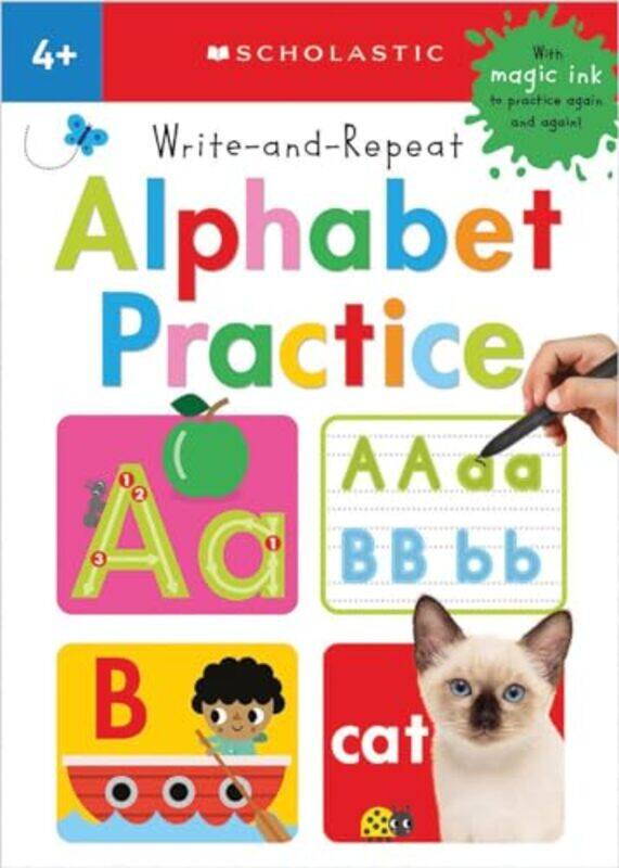 

Write And Repeat Alphabet Practice By Scholastic - Paperback