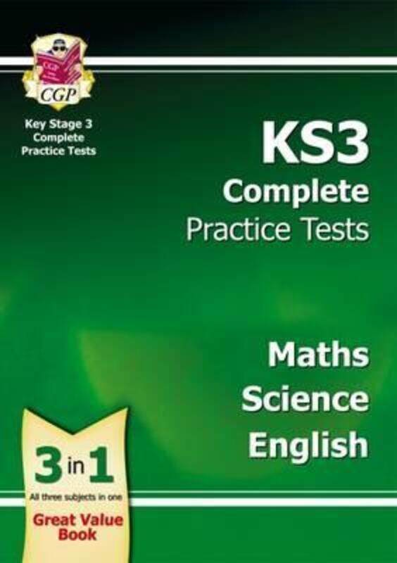

KS3 Complete Practice Tests - Maths, Science & English.paperback,By :Coordination Group Publications Ltd (CGP)