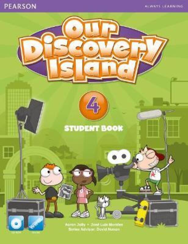 Our Discovery Island American Edition Students' Book with CD-rom 4 Pack.paperback,By :Jolly, Aaron - Morales, Jose