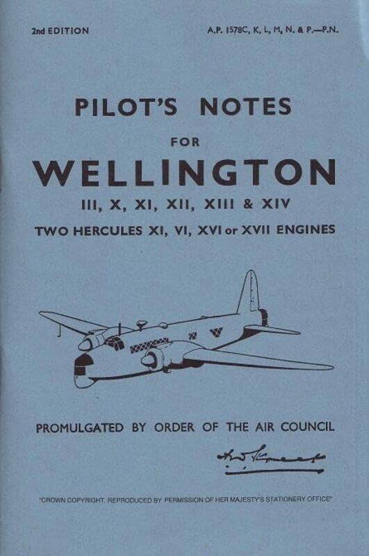 

Wellington III X XI XII XIII & XIV Pilots Notes by Liu Xun-Paperback