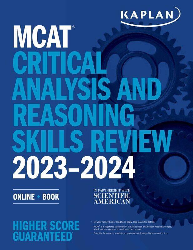 

MCAT Critical Analysis and Reasoning Skills Review 2023-2024: Online + Book