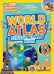 World Atlas Sticker Activity Book: Over 1,000 stickers!