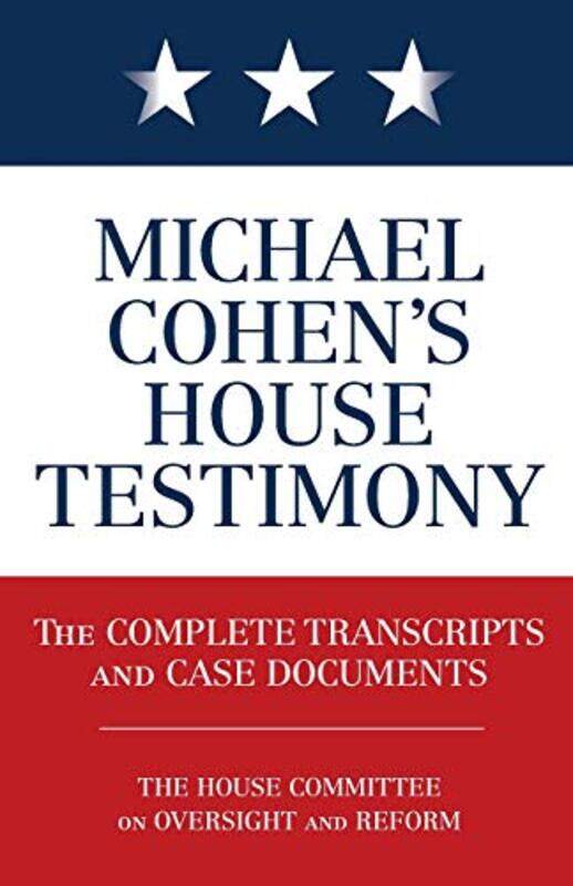 

Michael Cohens House Testimony by Diversion Books-Paperback