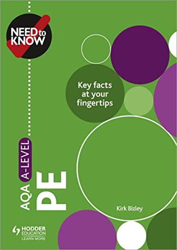 

Need to Know AQA Alevel PE by Christopher Vine-Paperback