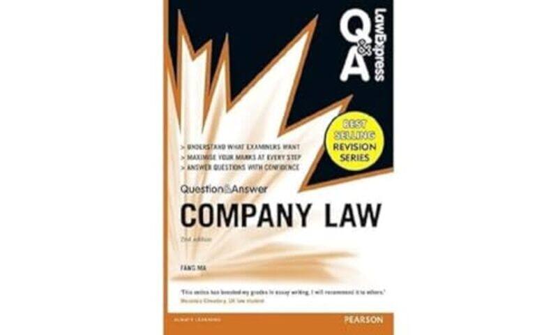 

Law Express Question and Answer Company Law QandA revision guide by Fang Ma-Paperback