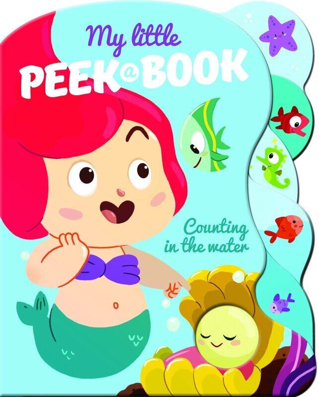 

My Little Peek-o-Book: Counting in the Water (My Little Peek a Book), Hardcover Book, By: Yoyo Books