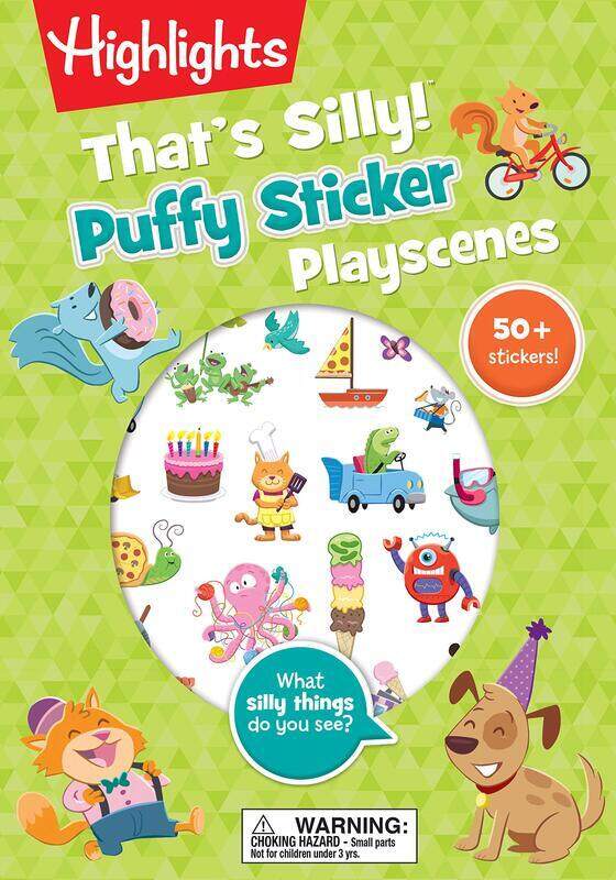 

That's Silly Stickers, Paperback Book, By: HIGHLIGHTS