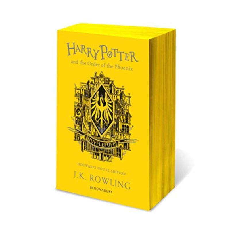 

Harry Potter and the Order of the Phoenix Hufflepuff Edition by J K Rowling-Paperback