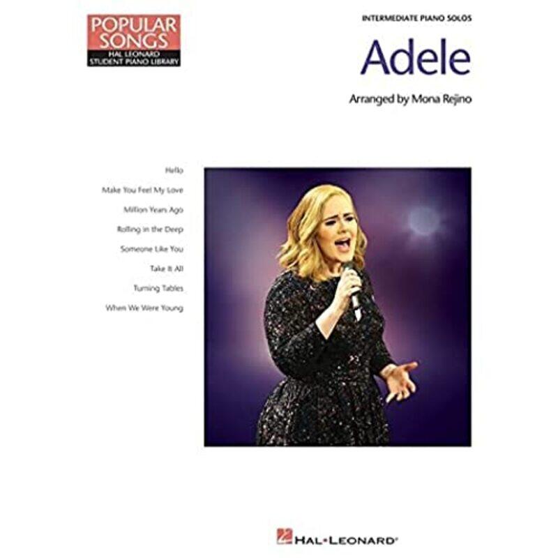 

Adele - Popular Songs Series: 8 Beautiful Arrangements for Intermediate Piano Solo,Paperback by Adele - Rejino, Mona