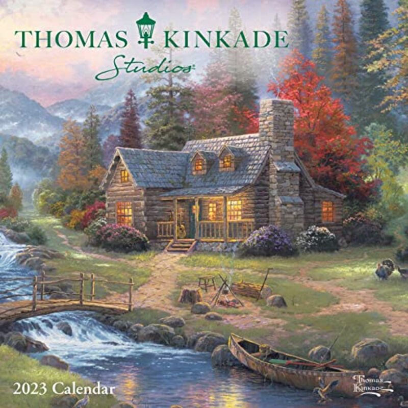 Thomas Kinkade Studios 2023 Mini Wall Calendar By Kinkade Thomas Paperback