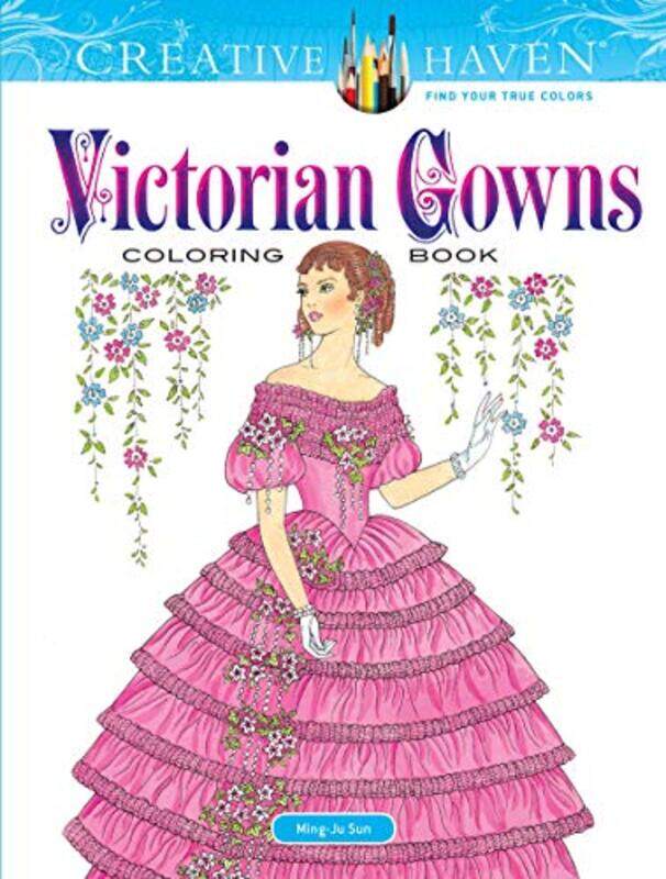 

Creative Haven Victorian Gowns Coloring Book,Paperback,By:Sun, Ming-Ju
