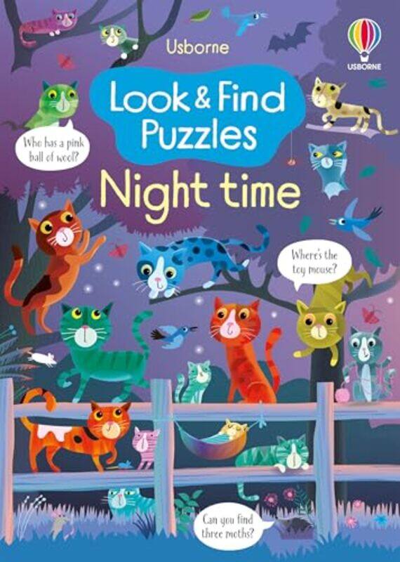 

Look and Find Puzzles Night time by Kirsteen RobsonGareth Lucas-Paperback