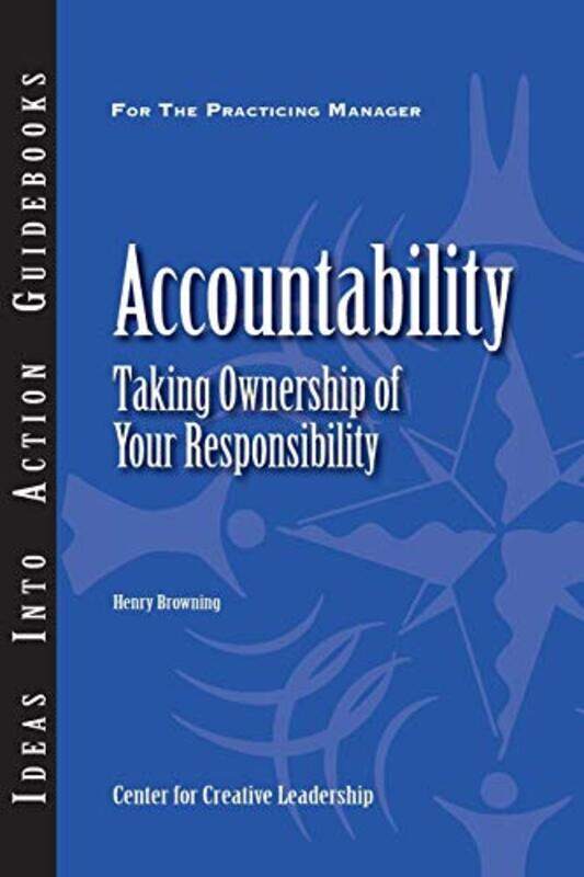 

Accountability by Center for Creative Leadership CCLHenry Browning-Paperback