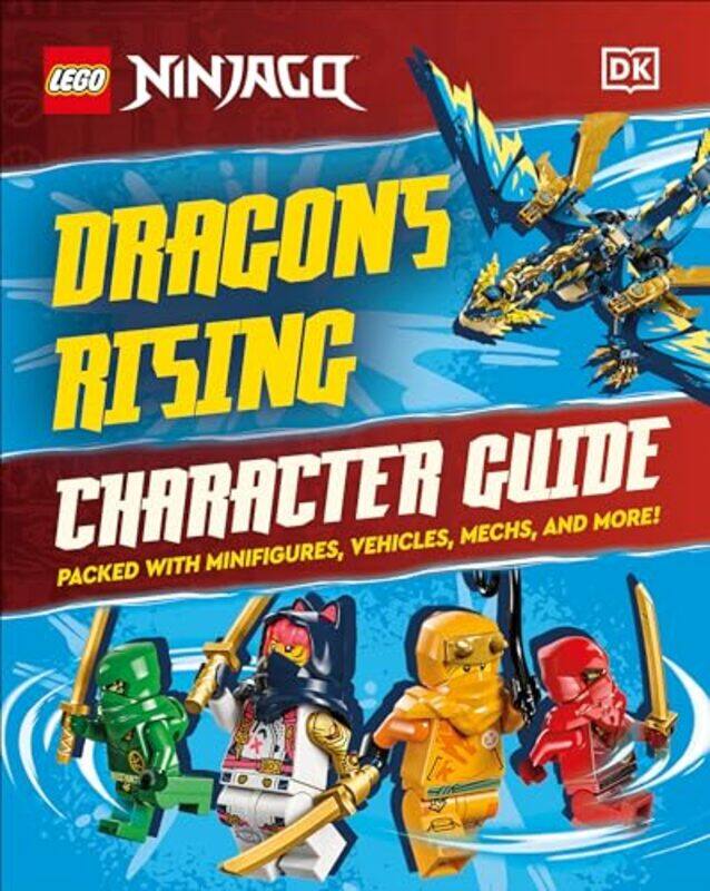 

Lego Ninjago Dragons Rising Character Guide Library Edition by Shari - Paperback