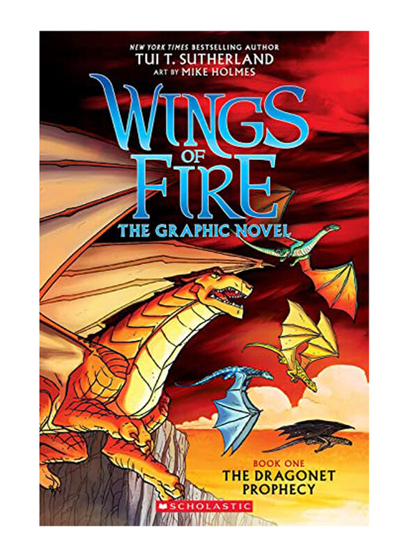 

Wings of Fire: the Dragonet Prophecy: A Graphic Novel, Paperback Book, By: Tui T. Sutherland