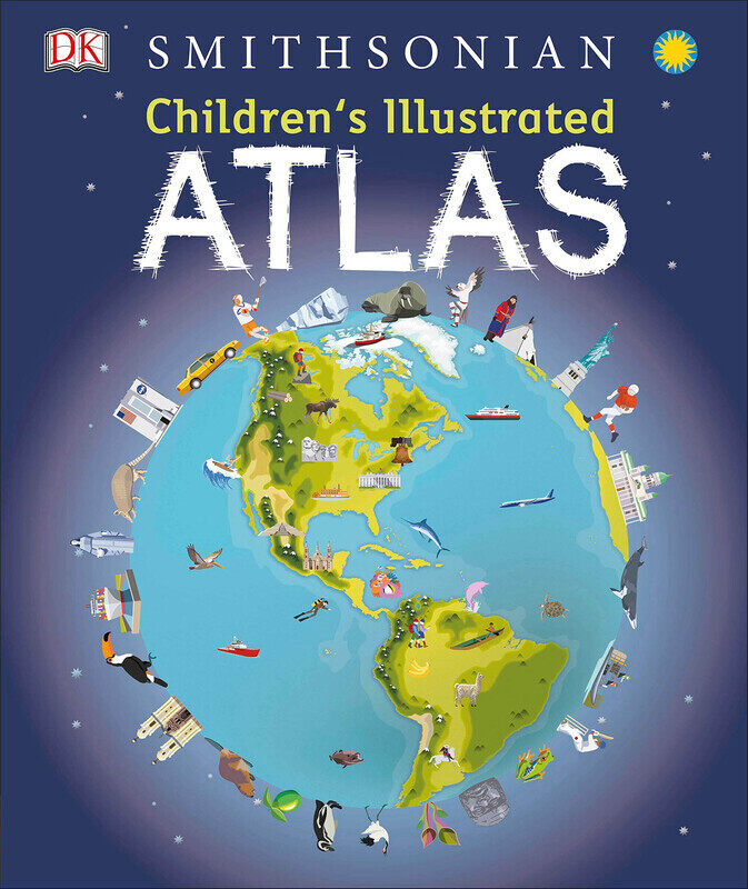 

Children's Illustrated Atlas, Hardcover Book, By: Dk