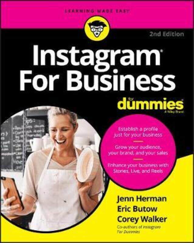 

Instagram For Business For Dummies,Paperback,ByHerman, Jenn - Butow, Eric - Walker, Corey