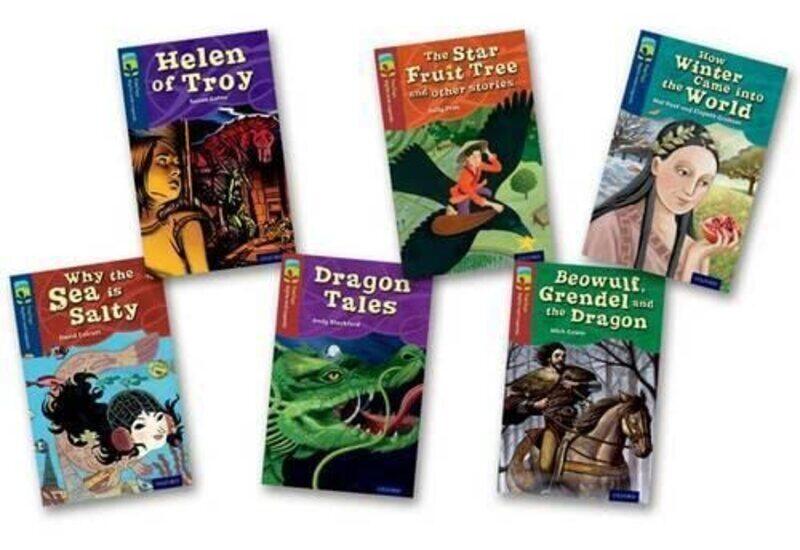 

Oxford Reading Tree Treetops Myths And Legends Levels 14 And 15 Pack Of 6 by Peet, Mal - Graham, Elspeth - Calcutt, David - Gates, Susan - Blackford,