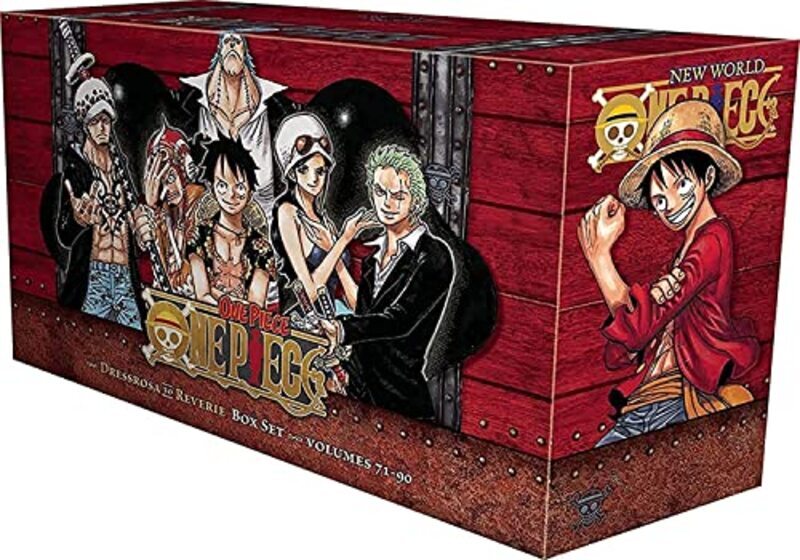 

One Piece Box Set 4: Dressrosa To Reverie: Volumes 71-90,Paperback,By:Eiichiro Oda