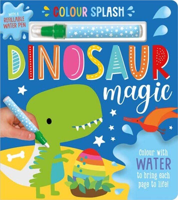 

Colour Splash Dinosaur Magic by Make Believe IdeasDawn Machell-Hardcover