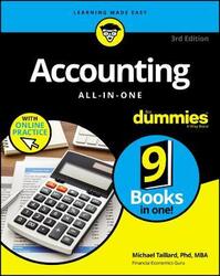Accounting All-in-One For Dummies (+ Videos and Quizzes Online), 3rd Edition.paperback,By :M Taillard