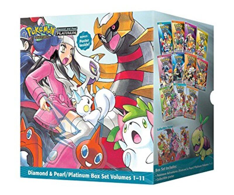 

Pokemon Adventures Diamond Pearl Platinum Gn Box Set,Paperback,By:Satoshi Yamamoto