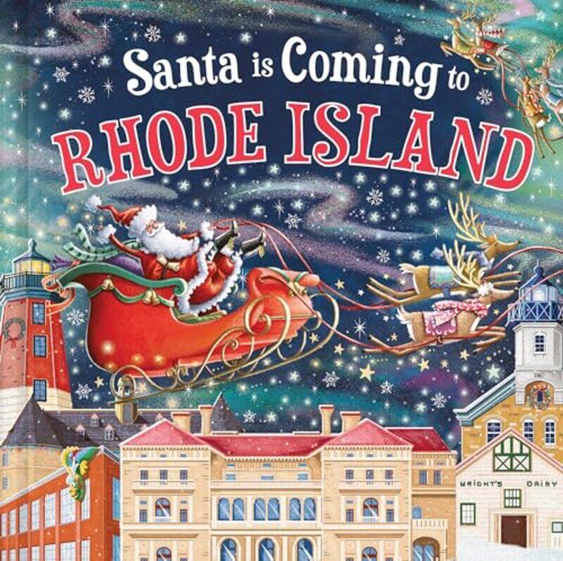 

Santa Is Coming To Rhode Island By Smallman Steve - Hardcover