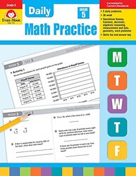 Daily Math Practice, Grade 5,Paperback by Jill Norris