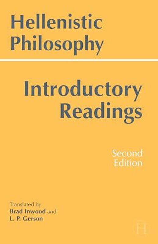 

Hellenistic Philosophy -Paperback