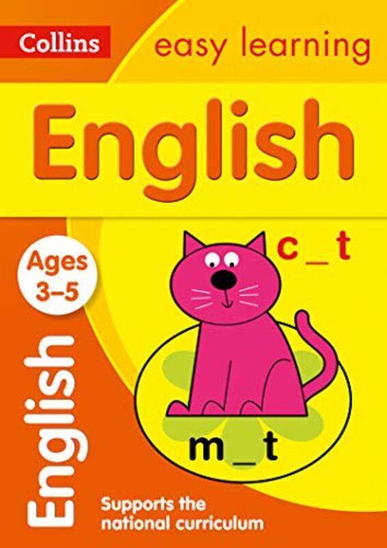 

English Ages 3-5: Ideal for Home Learning (Collins Easy Learning Preschool)