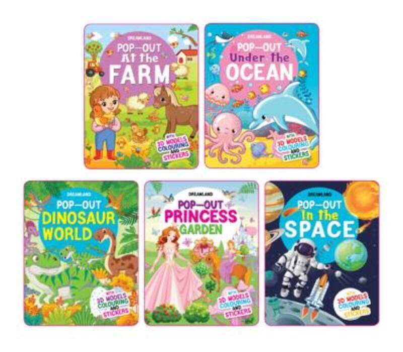 

Pop- Out Books Pack- 5 Books