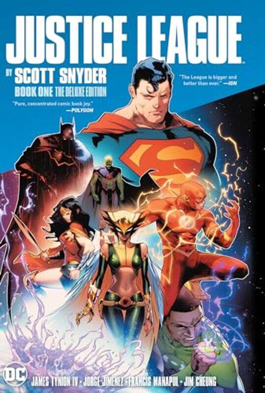 

Justice League by Scott Snyder Book One Deluxe Edition by Scott SnyderJim Cheung-Hardcover