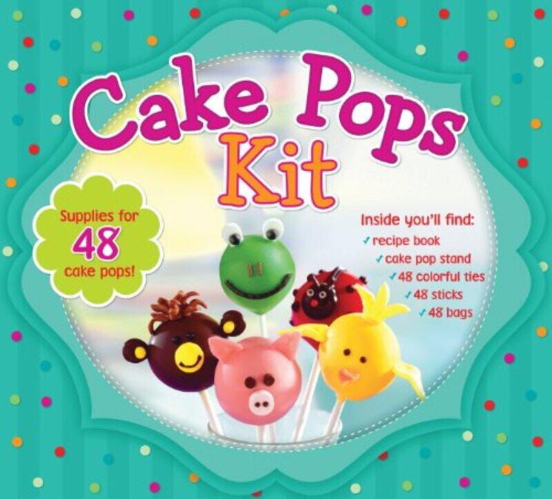 

Cake Pops Kit, Hardcover Book, By: Ltd. Publications International