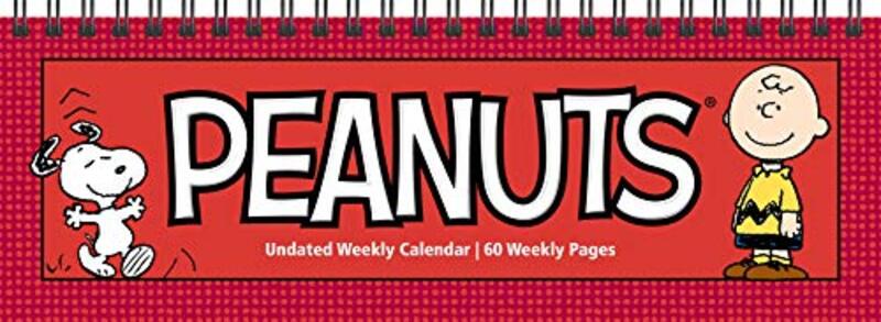 Peanuts Undated Weekly Desk Pad Calendar,Paperback,By:Charles Schulz
