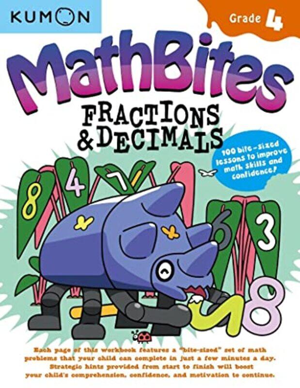 

Mathbites Gr4 Fractions And Decimals By Kumon Publishing North America - Paperback