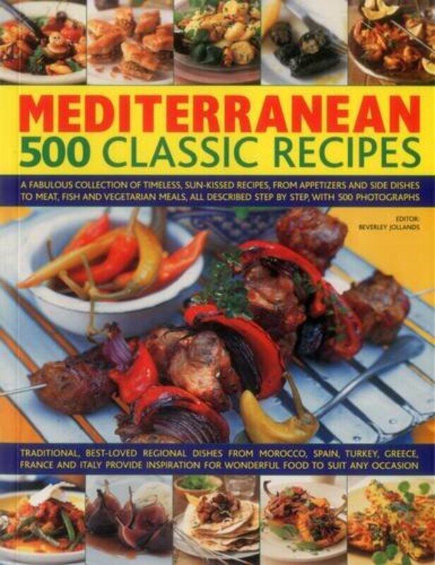 

Mediterranean 500 Classic Recipes by Gianluca Calcagni-Paperback