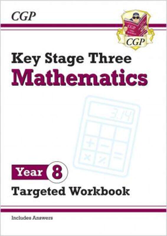 

KS3 Maths Year 8 Targeted Workbook (with answers).paperback,By :Books, CGP - Books, CGP