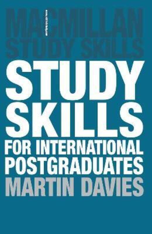 

Study Skills for International Postgraduates (Palgrave Study Skills).paperback,By :Professor Martin Davies