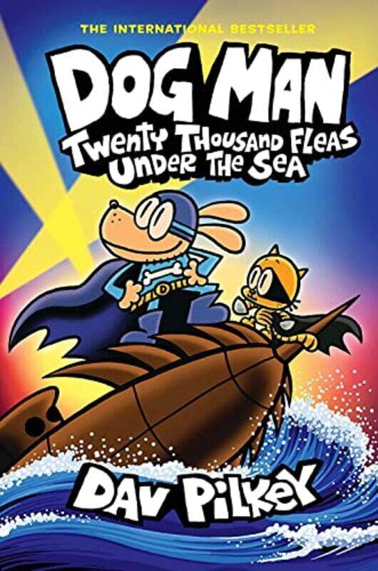 

Dog Man: Twenty Thousand Fleas Under the Sea: A Graphic Novel (Dog Man #11): From the Creator of Cap , Hardcover by Pilkey, Dav - Pilkey, Dav