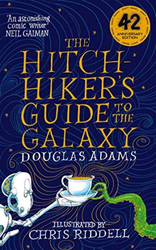 

The Hitchhikers Guide To The Galaxy Illustrated Edition By Adams, Douglas - Riddell, Chris Paperback