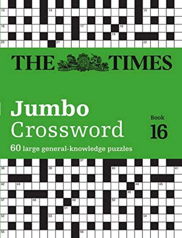 

The Times 2 Jumbo Crossword Book 16 60 Large Generalknowledge Crossword Puzzles The Times Crosswo by The Times Mind Games - Grimshaw, John - Paperback