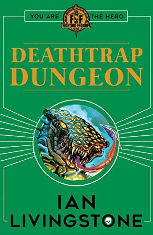 

Fighting Fantasy Deathtrap Dungeon by Ian Livingstone-Paperback