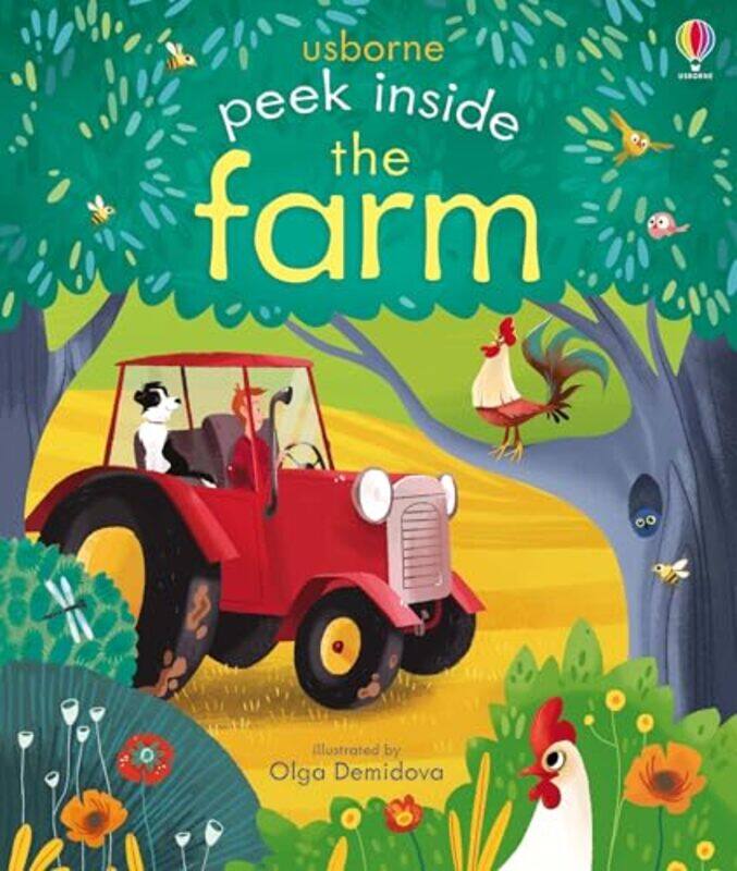 

Peek Inside The Farm By Milbourne Anna - Hardcover