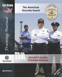 Security Guard Training Manual,Paperback, By:Bernard M Martinage
