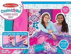 Created by Me Flower Fleece Quilt by Melissa and Doug Paperback
