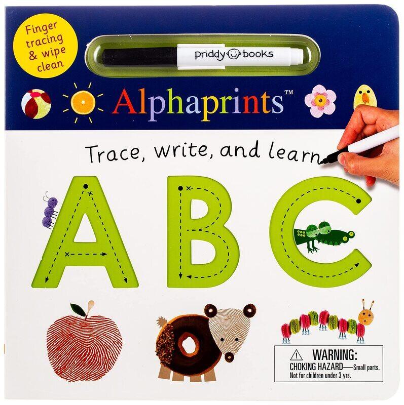 

Alphaprints: Trace, Write, and Learn ABC, Board Book, By: Roger Priddy